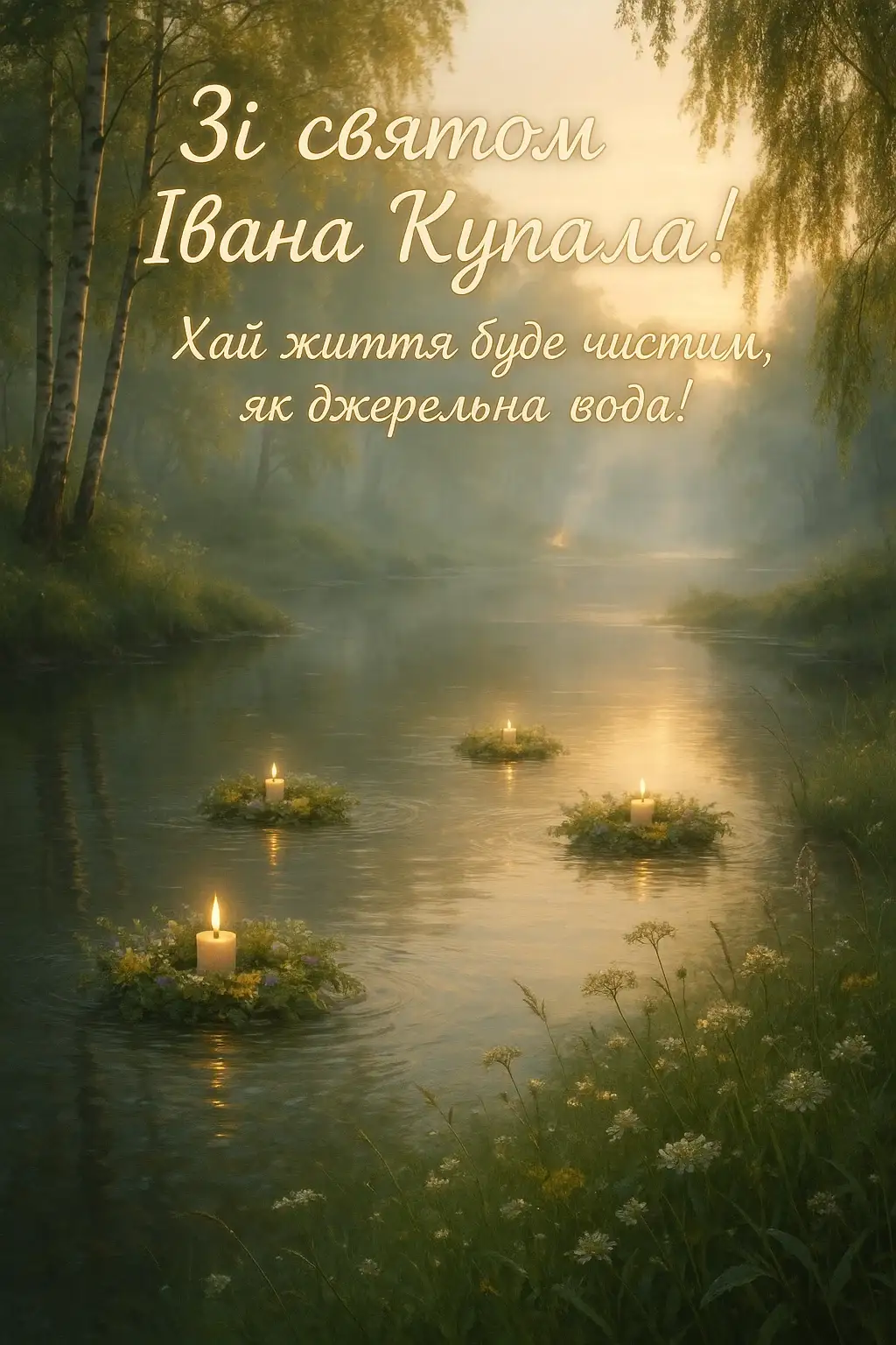 Привітання з Івана Купала Привітання з Івана Купала