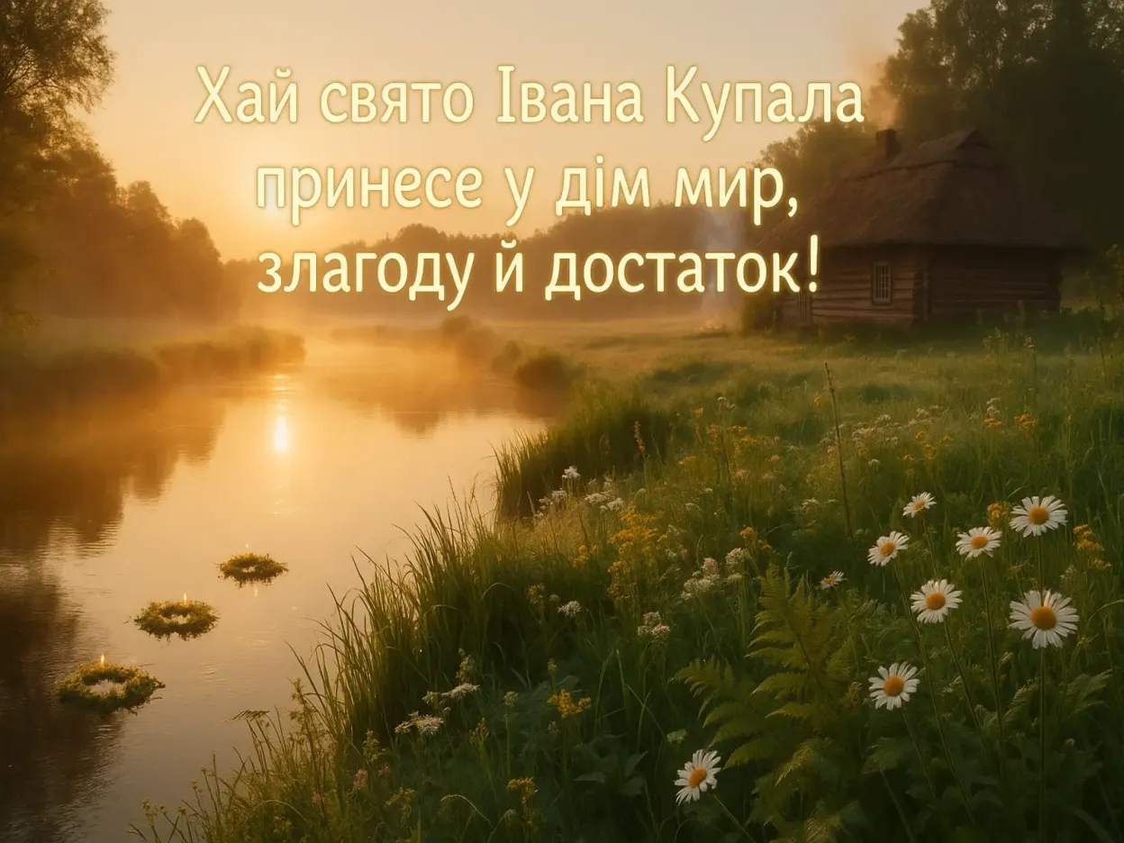 Привітання з Івана Купала Привітання з Івана Купала