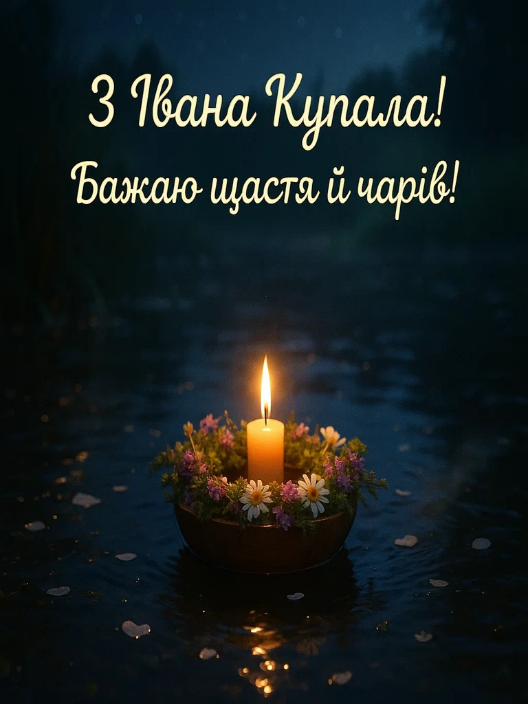 Привітання з Івана Купала Привітання з Івана Купала