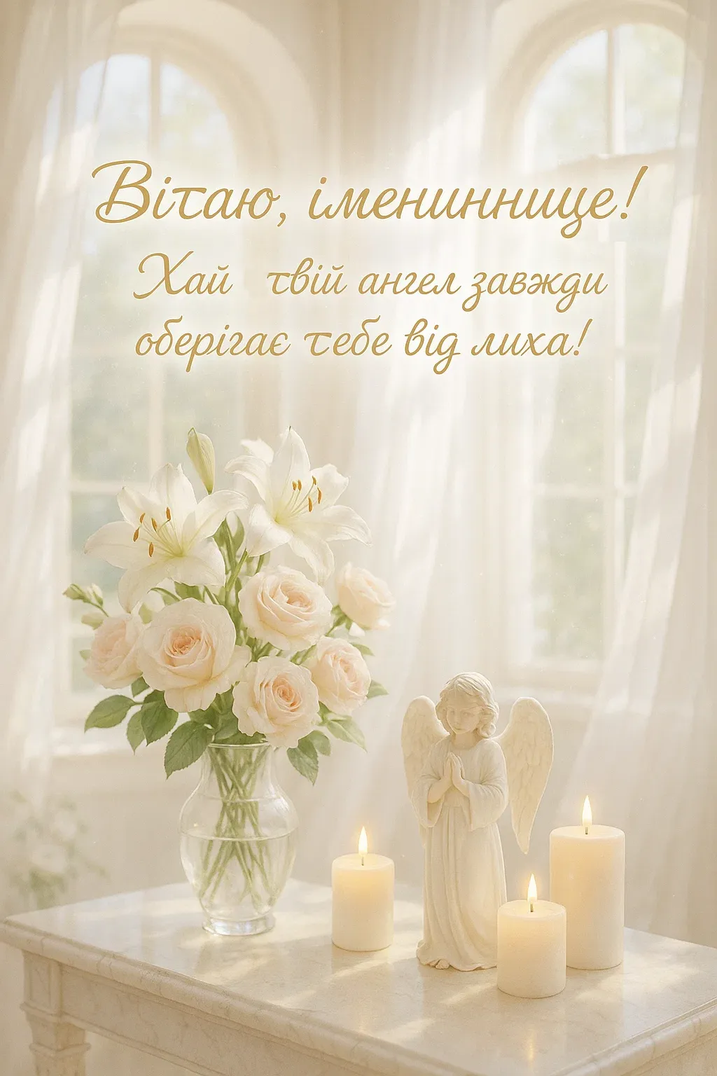 Привітання з іменинницею