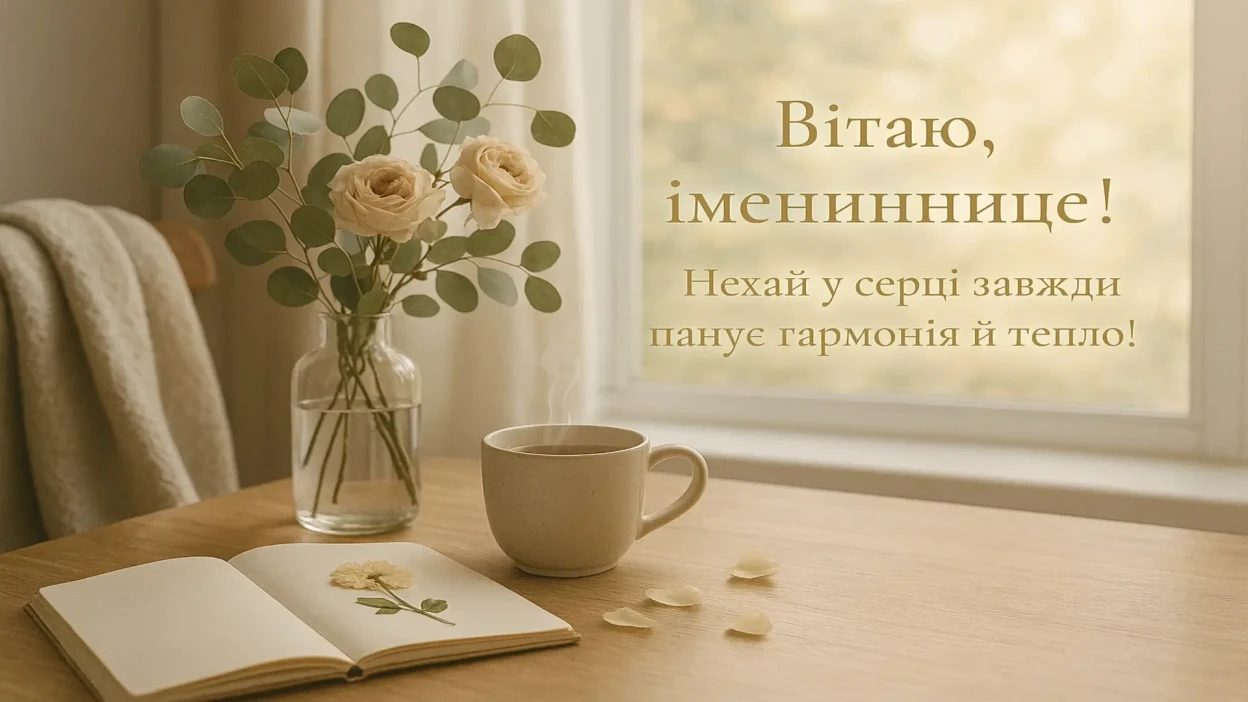 Привітання з іменинницею