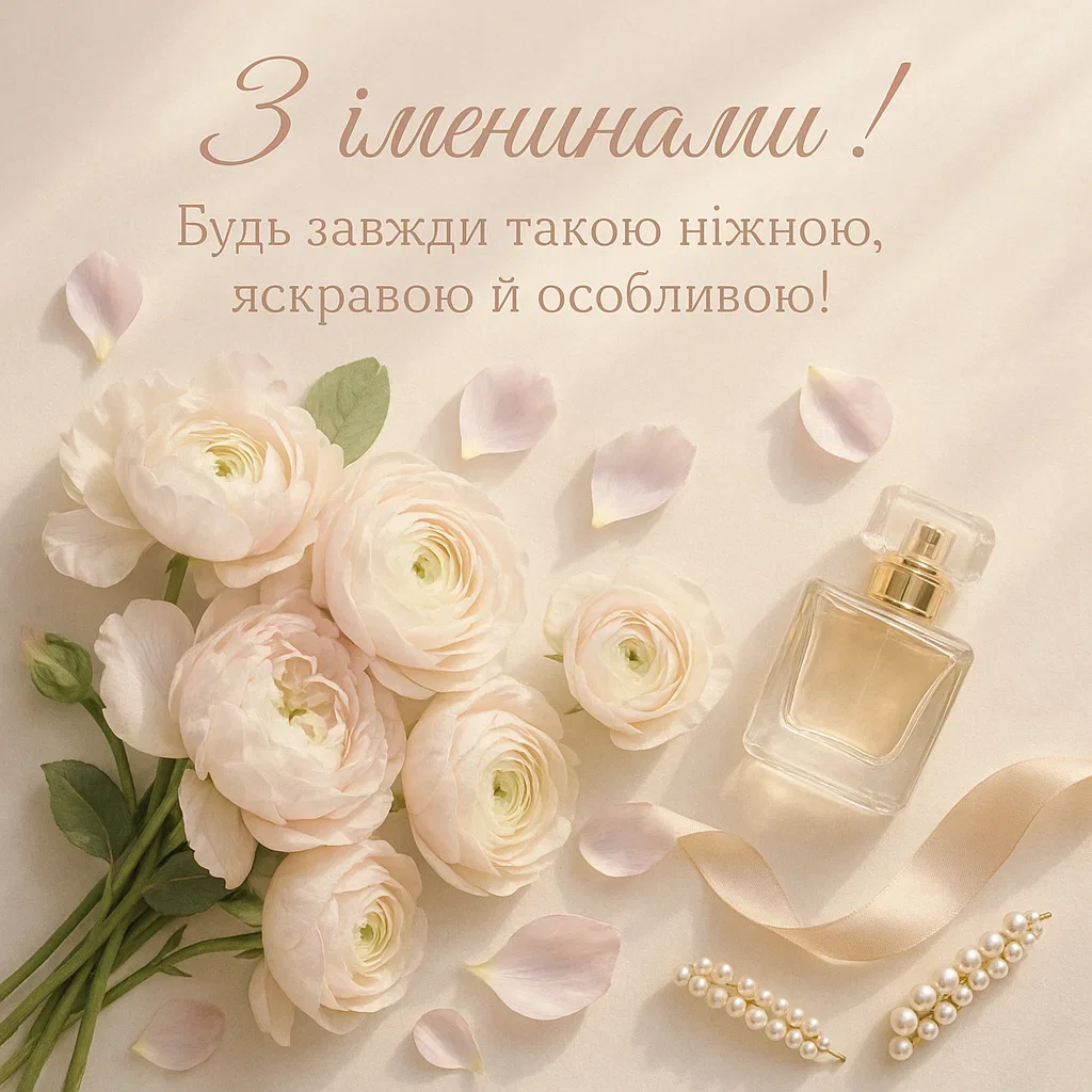 Привітання з іменинницею