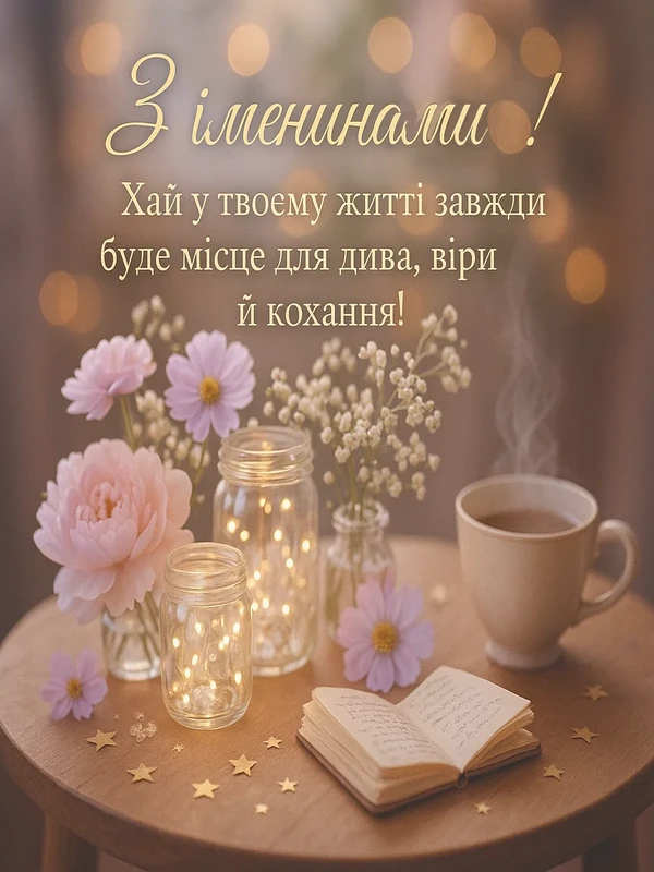 Привітання з іменинницею