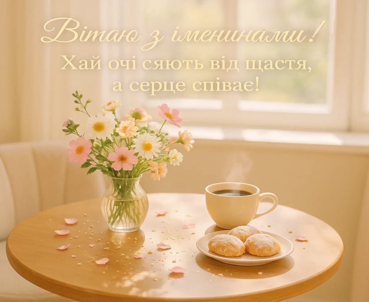 Привітання з іменинницею