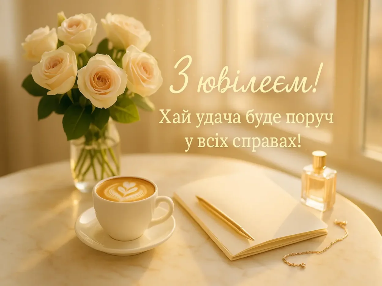 Привітання з днем народження жінці з ювілеєм Привітання з днем народження жінці з ювілеєм