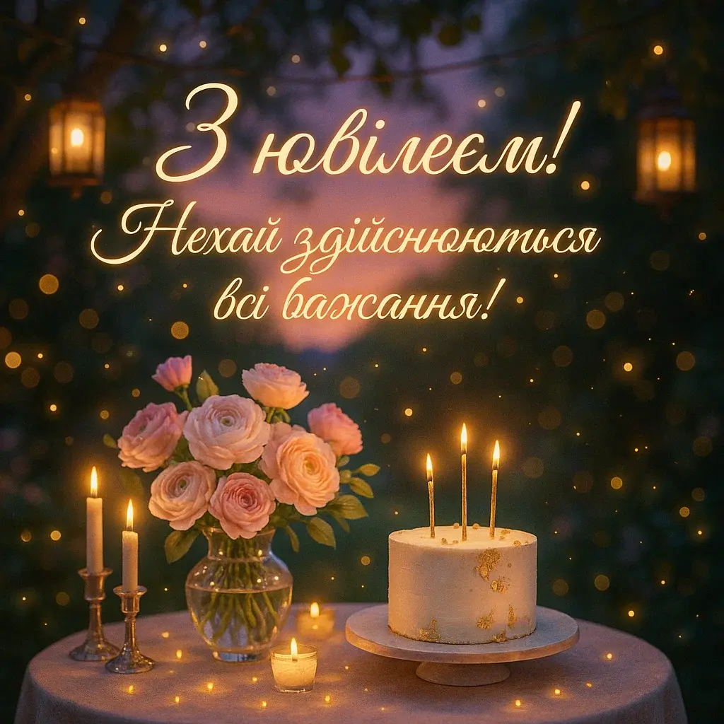 Привітання з днем народження жінці з ювілеєм Привітання з днем народження жінці з ювілеєм
