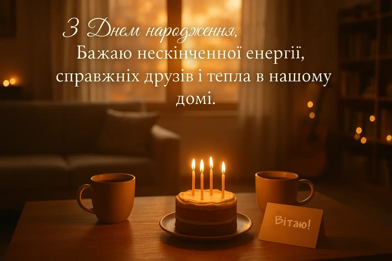 Привітання з днем народження коханому чоловіку