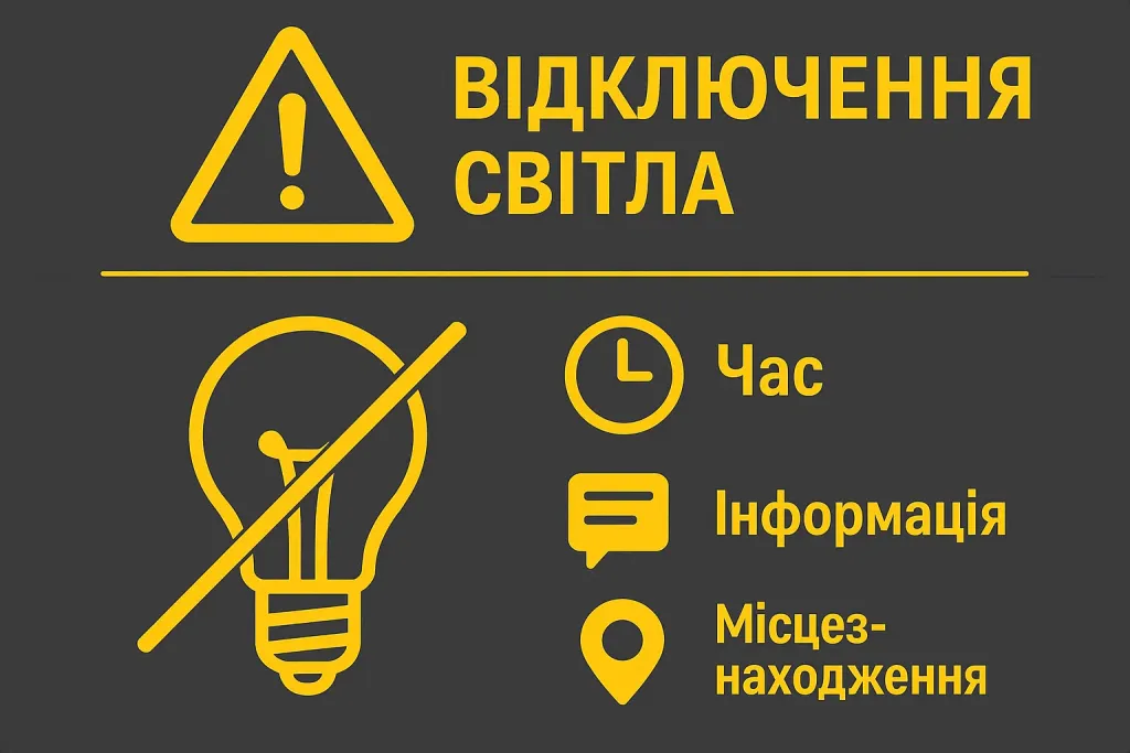 Планові відключення електроенергії в Одесі 25 серпня: які райони залишаться без світла