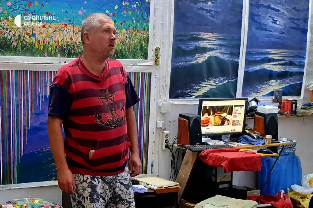 Артдворик в Одесі: як німецькі артсквоти надихнули митця Кирила Бондаренка