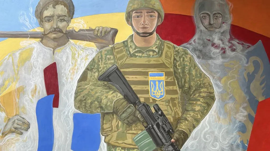 В Ізмаїлі відкрили патріотичний мурал із зображенням захисників різних епох
