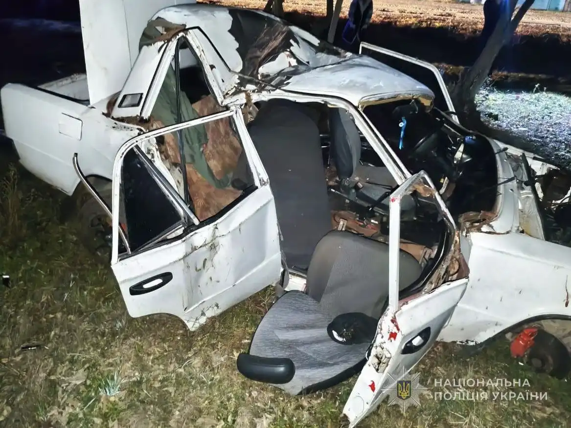 На Одещині п’яний водій перевернув авто: постраждали п’ятеро людей, серед них троє дітей