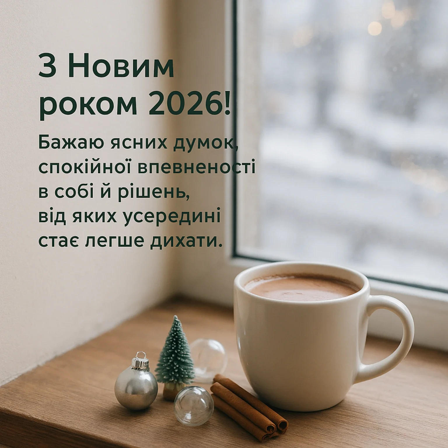 Привітання з новим роком 2026
