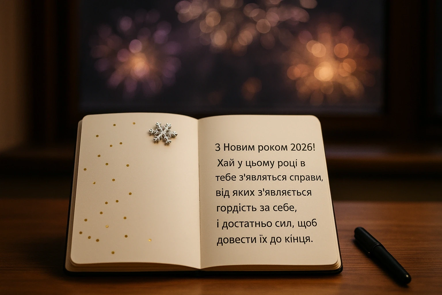 Привітання з новим роком 2026
