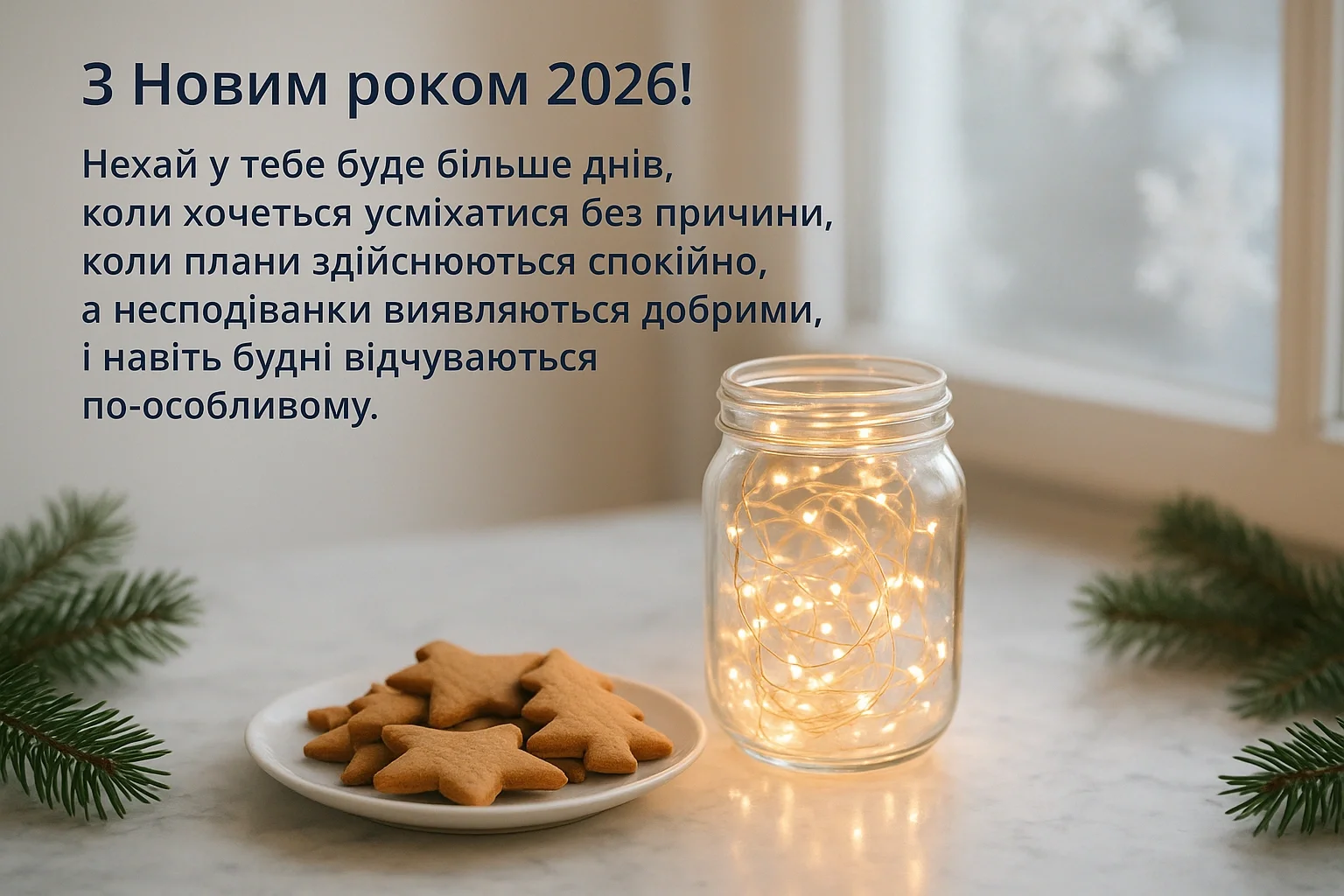 Привітання з новим роком 2026