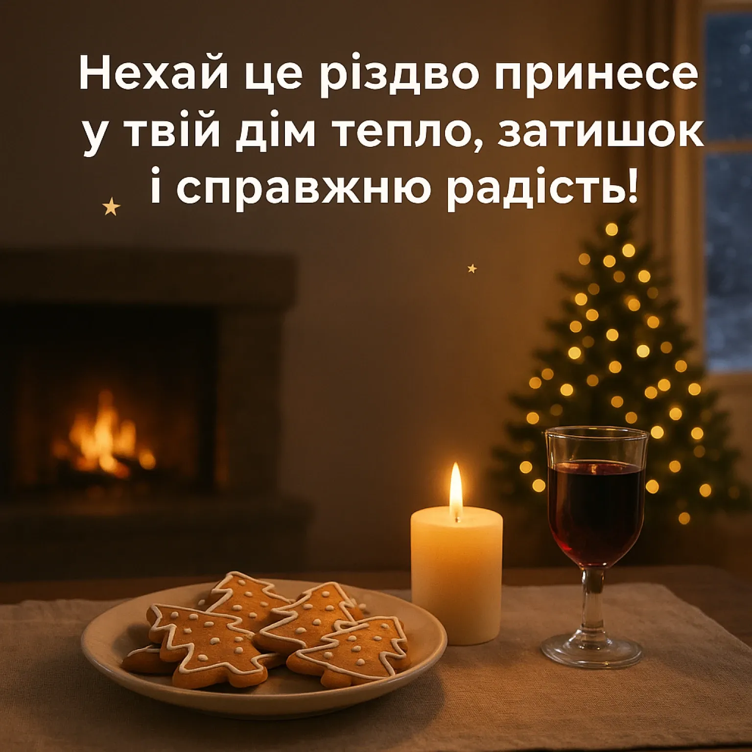 Привітання з різдвом 2025