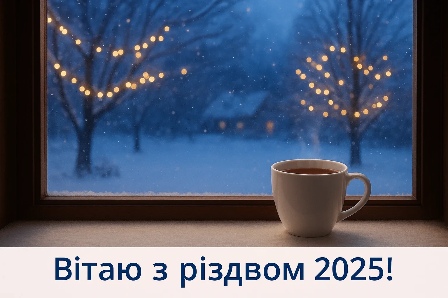 Привітання з різдвом 2025