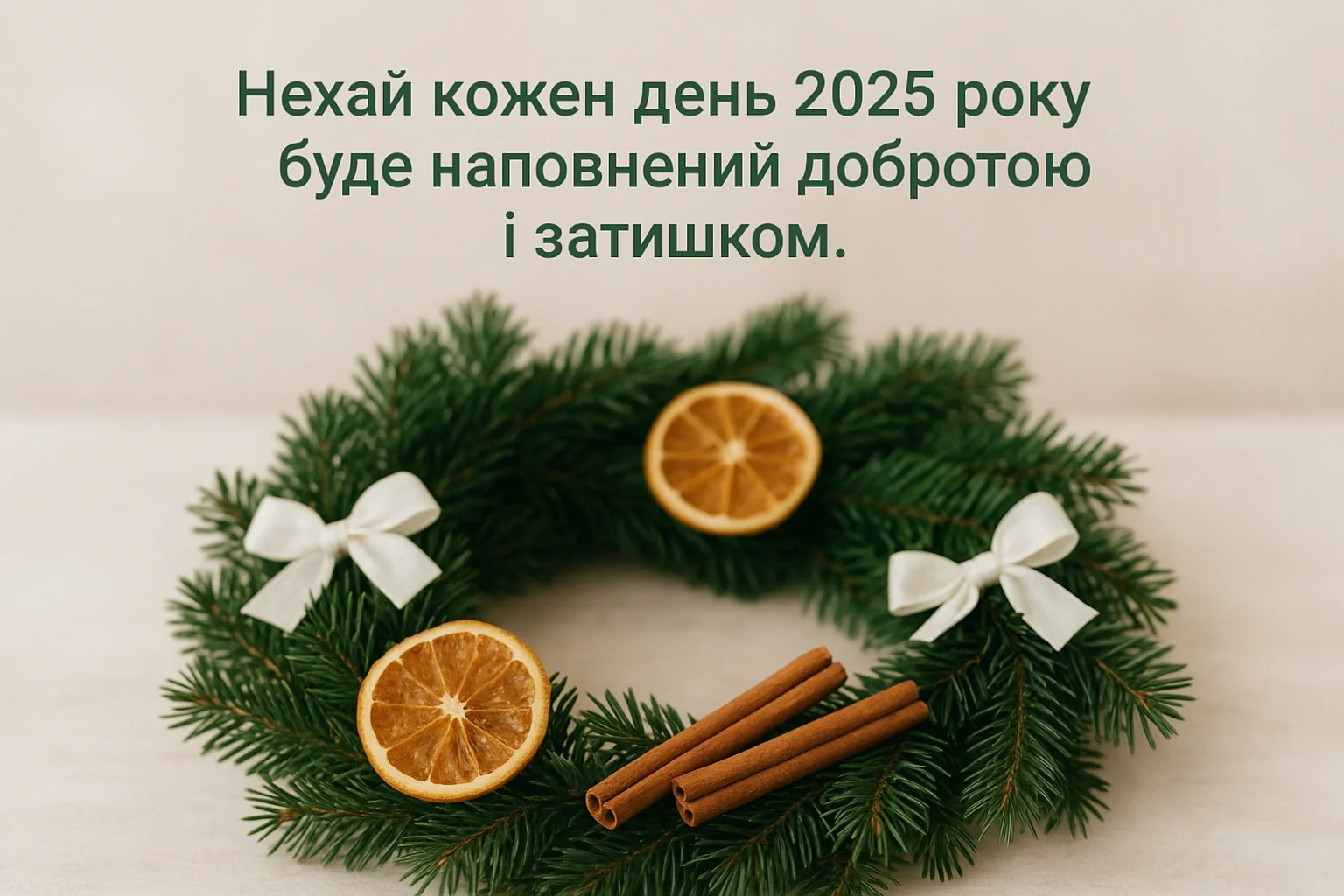 Привітання з різдвом 2025