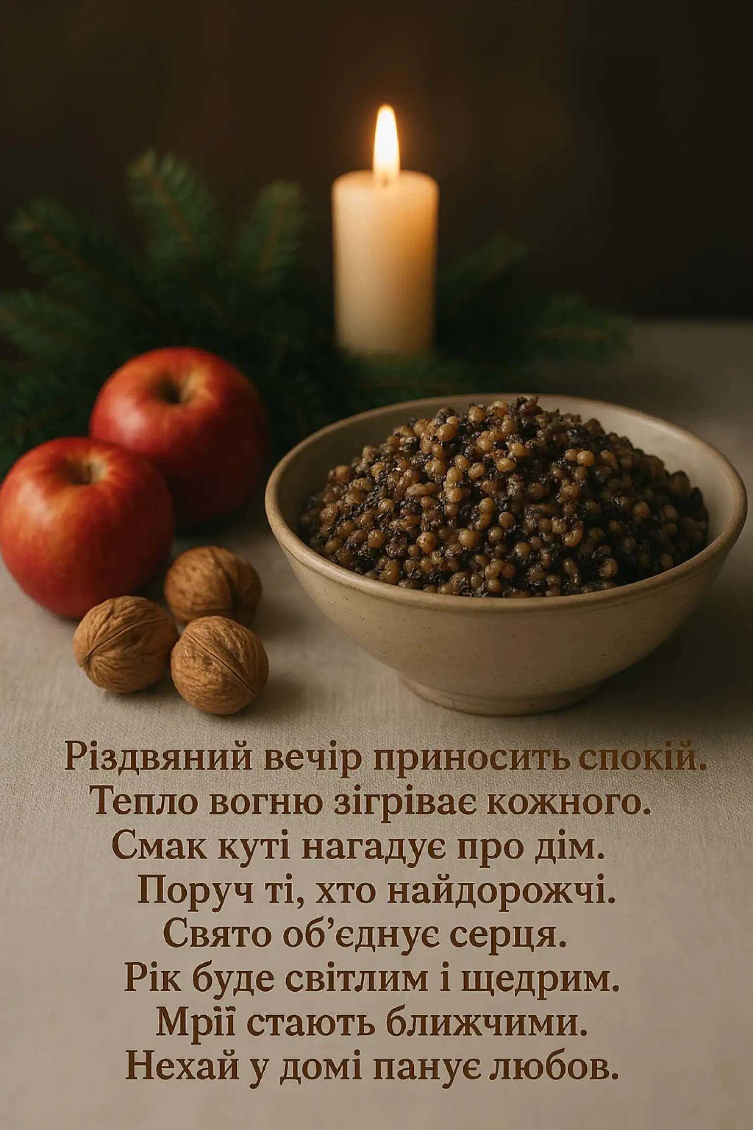 Привітання з різдвом 2025