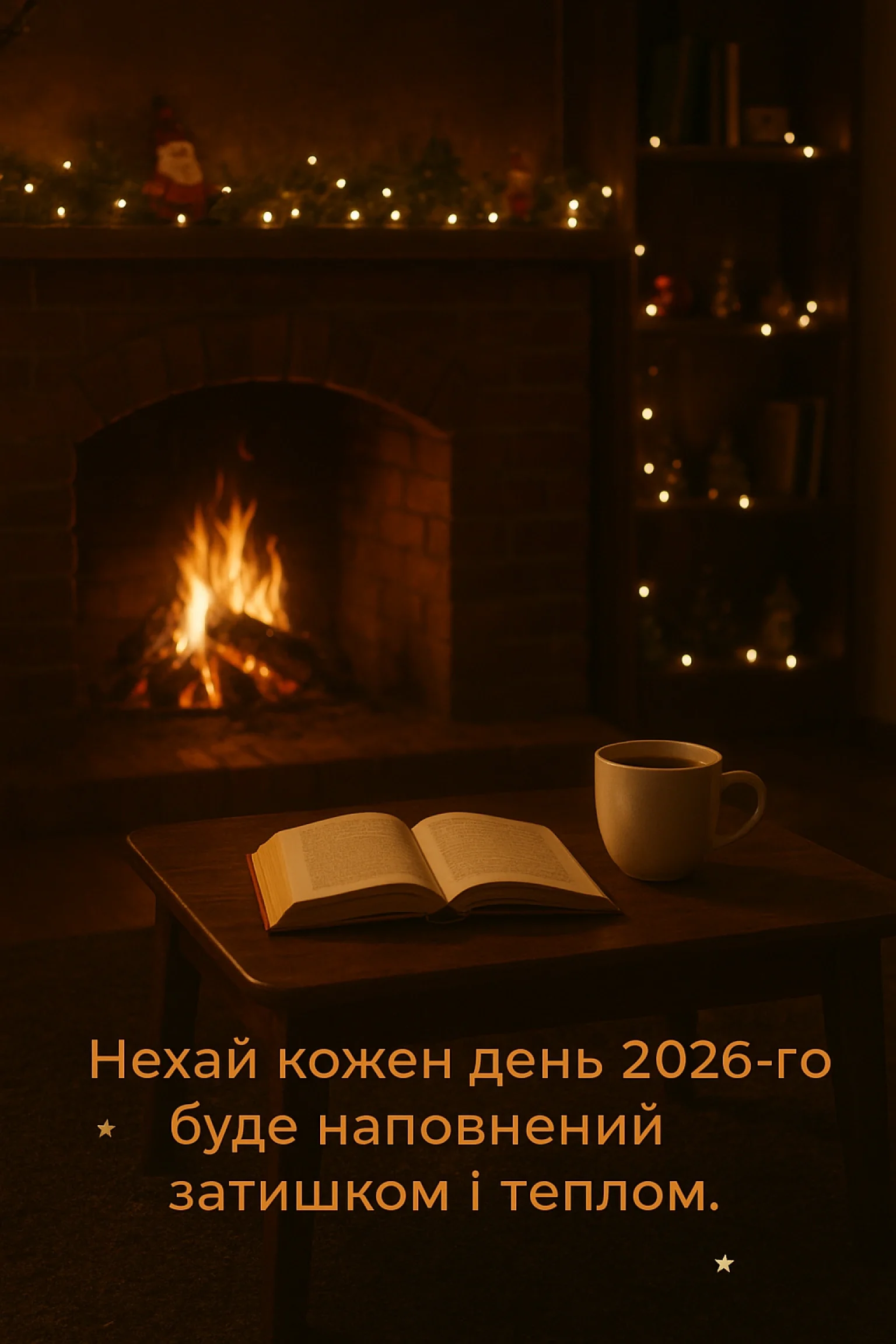 Привітання з прийдешнім новим роком 2026