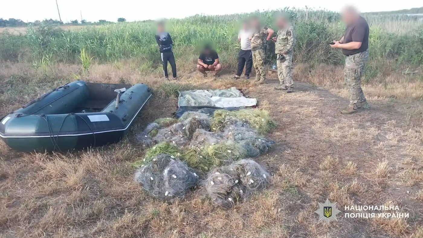 Браконьєр із кілометром сіток постане перед законом: на Одещині оголосили вирок