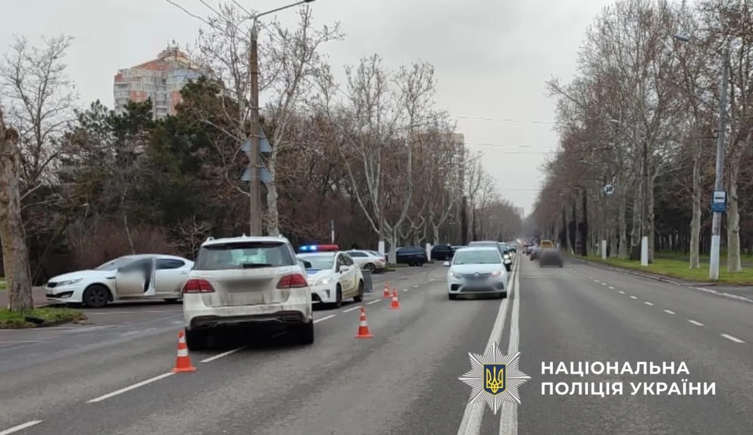 В Одесі на проспекті Шевченка Mercedes збив пішохода