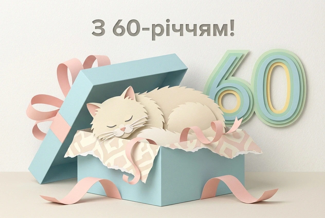 прикольні привітання з ювілеєм 60 років жінці