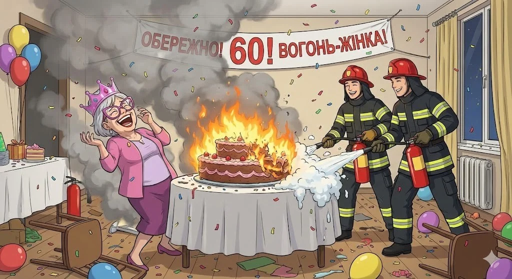 Прикольні привітання з ювілеєм 60 років для жінки від душі