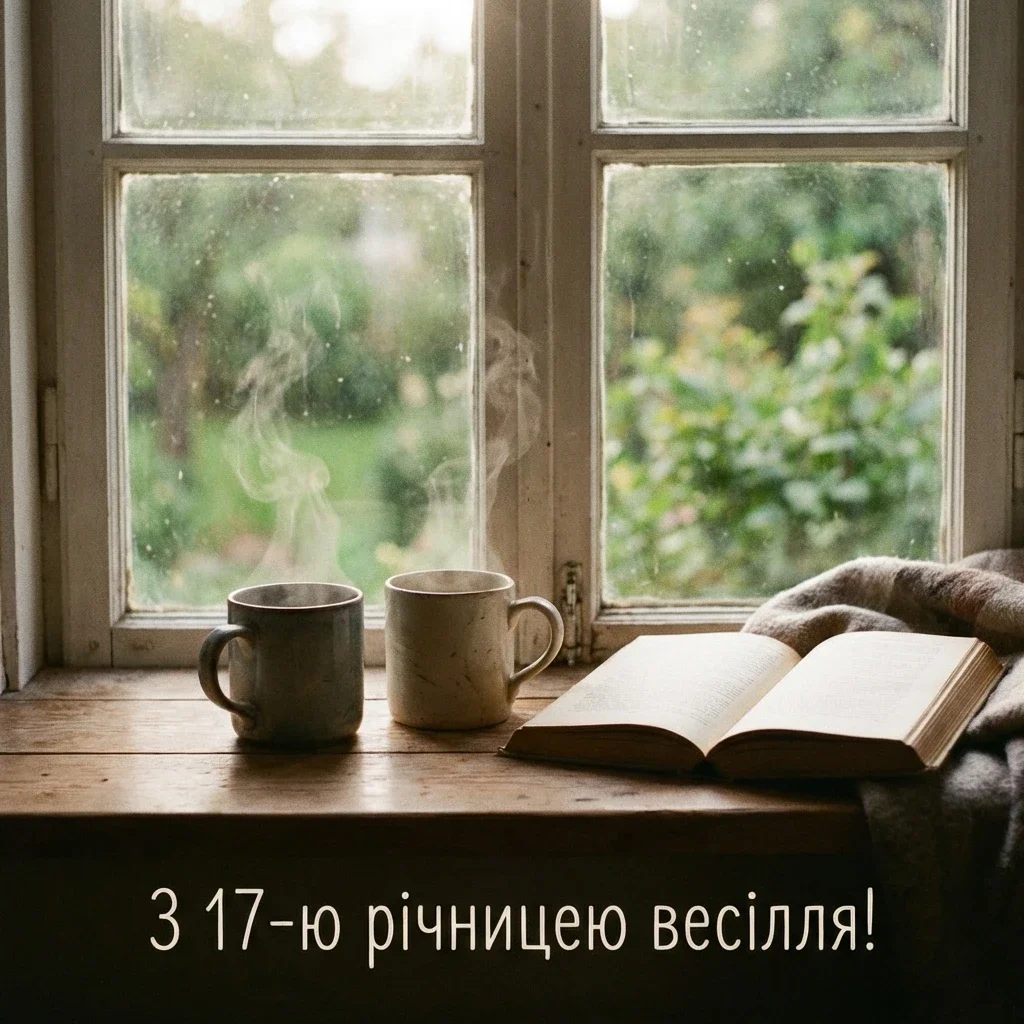 17 років весілля привітання своїми словами