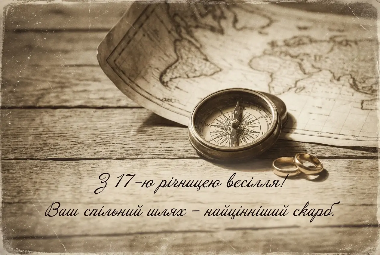 17 років весілля привітання своїми словами
