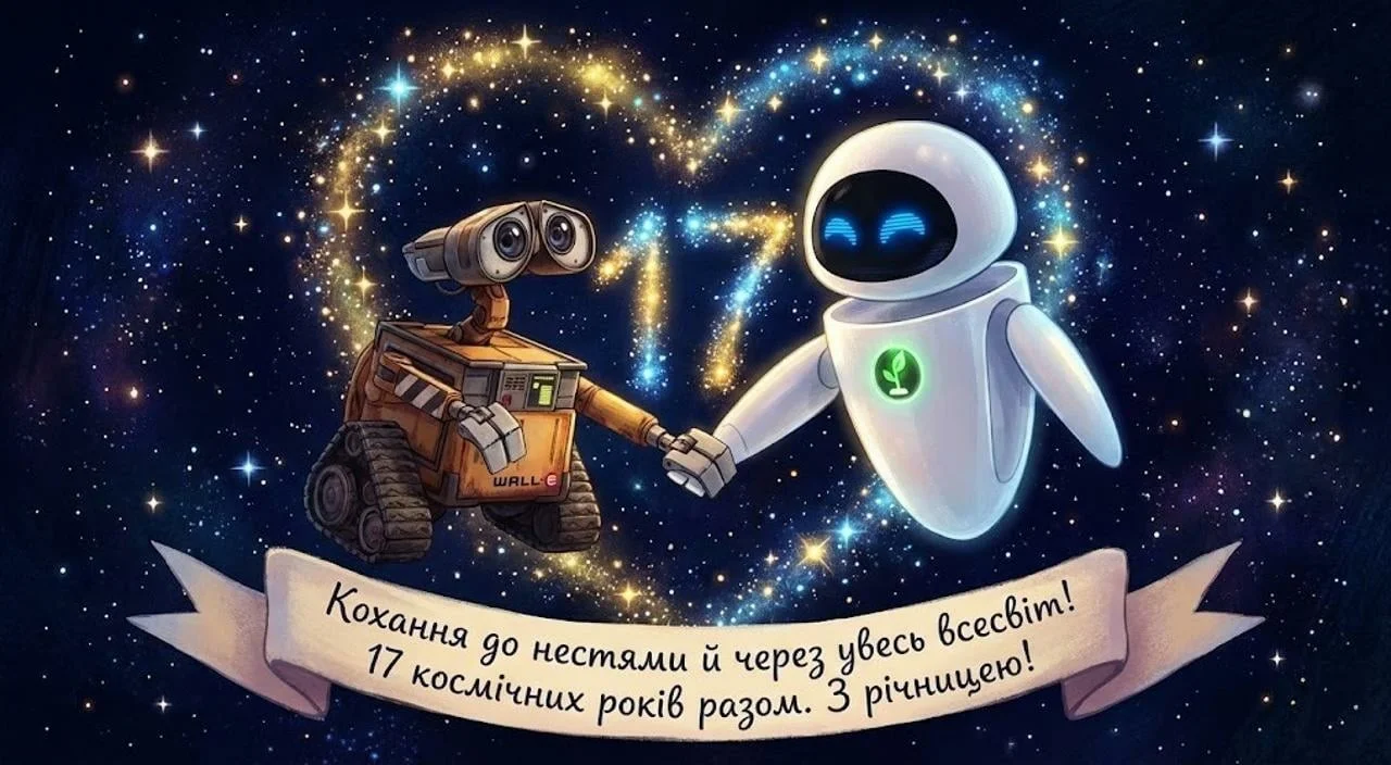 Привітання з 17 річчям весілля своїми словами