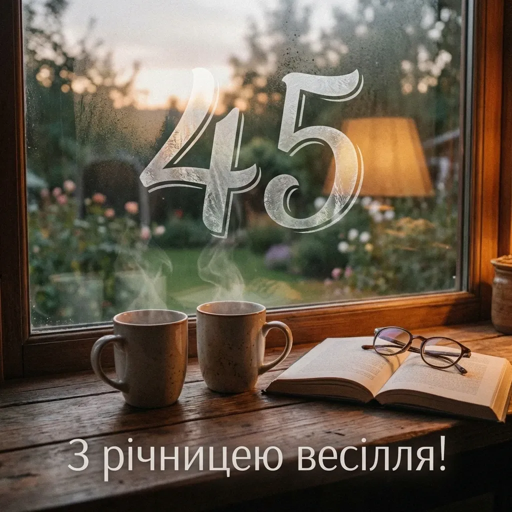 45 років весілля - картинки