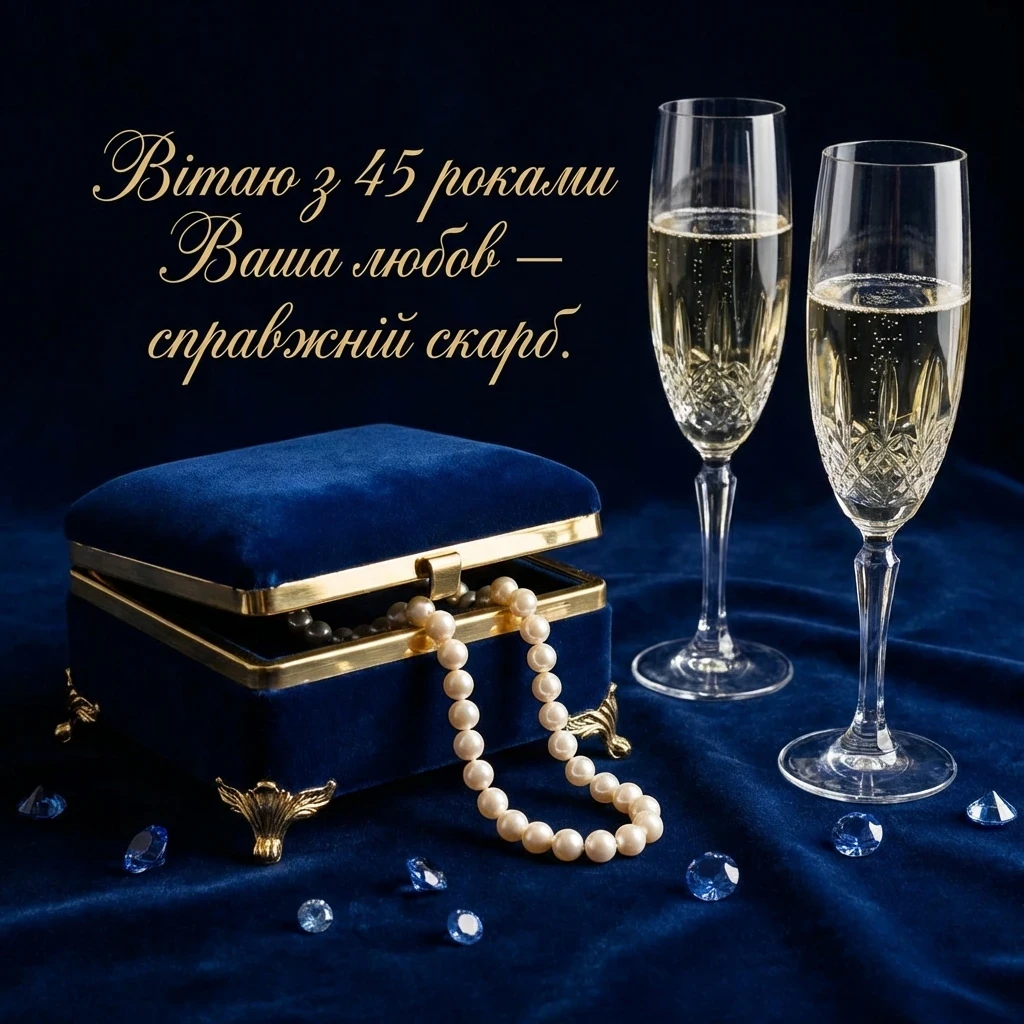 45 років весілля - картинки