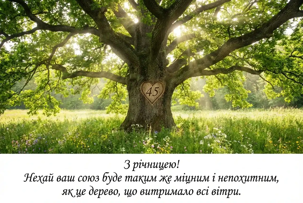 45 років весілля - картинки