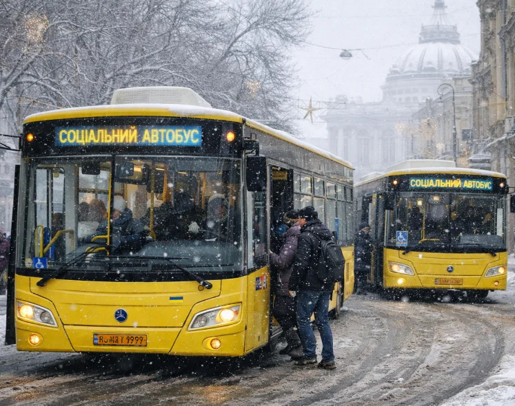 Безкоштовні автобуси в Одесі: як працює соціальний транспорт в умовах відключень