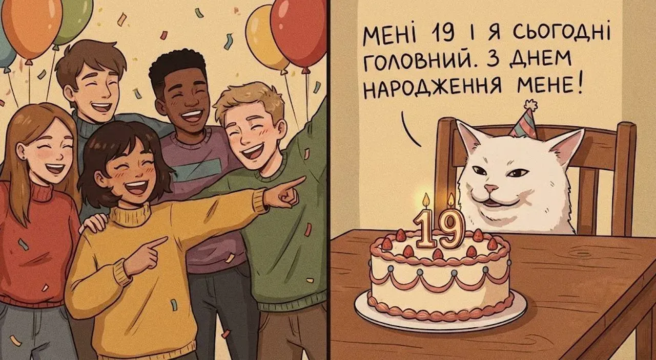 Привітання з днем народження на 19 років
