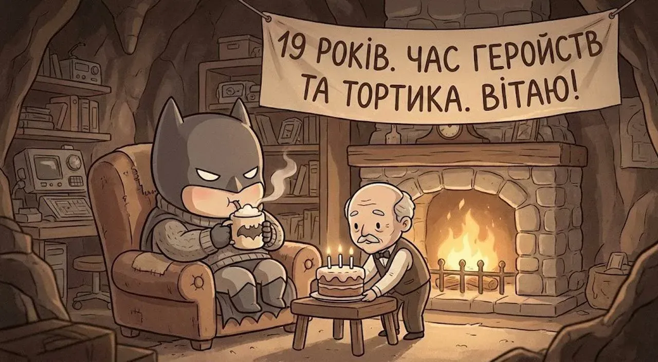 Привітання з днем народження на 19 років