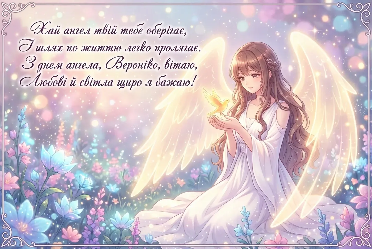 з днем ангела Вероніка