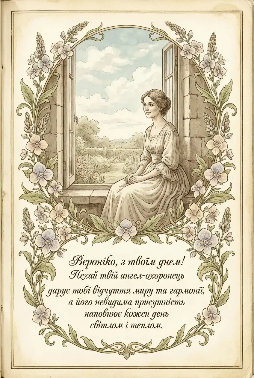 з днем ангела Вероніка
