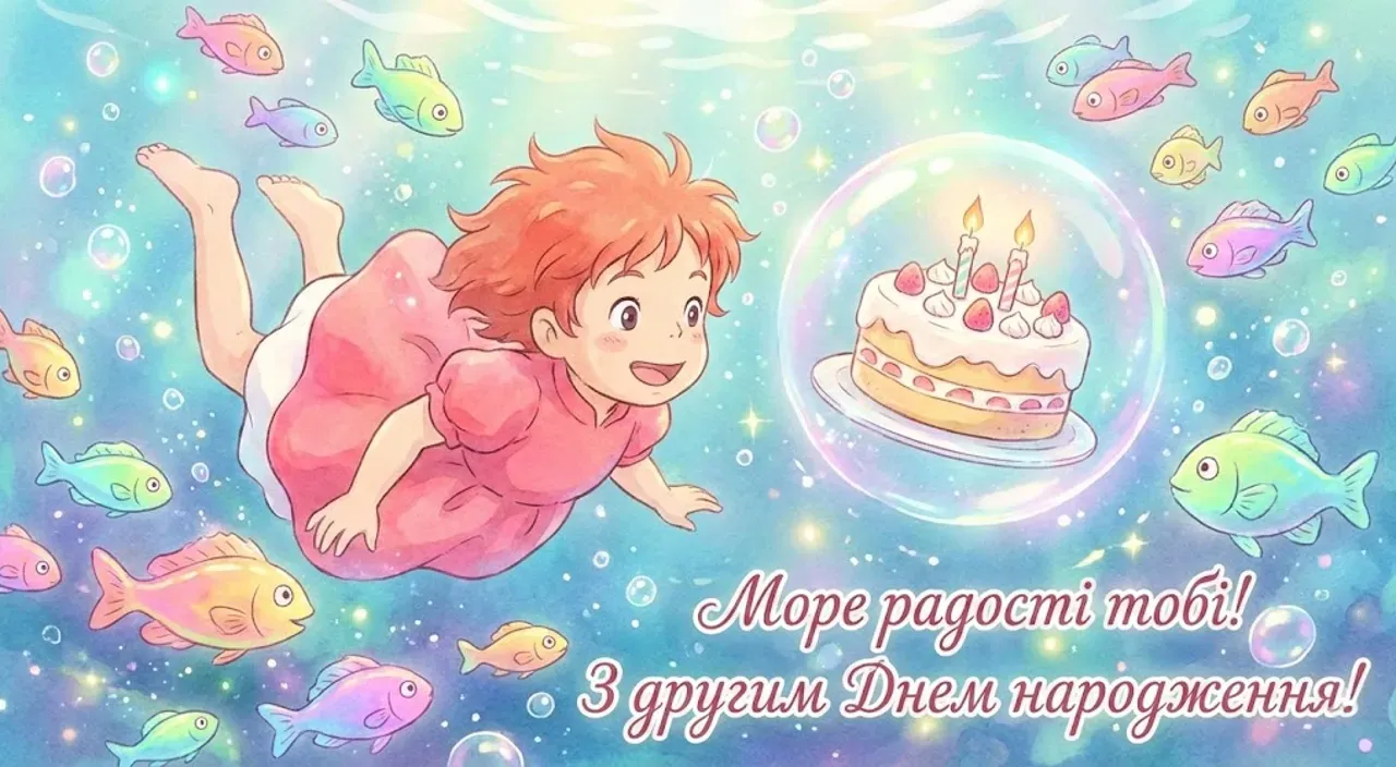 Привітання з днем народження для хлопчика на 2 роки