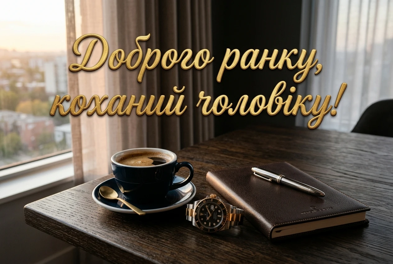 Доброго ранку, чоловіку: душевні та прикольні картинки для найкращого початку дня