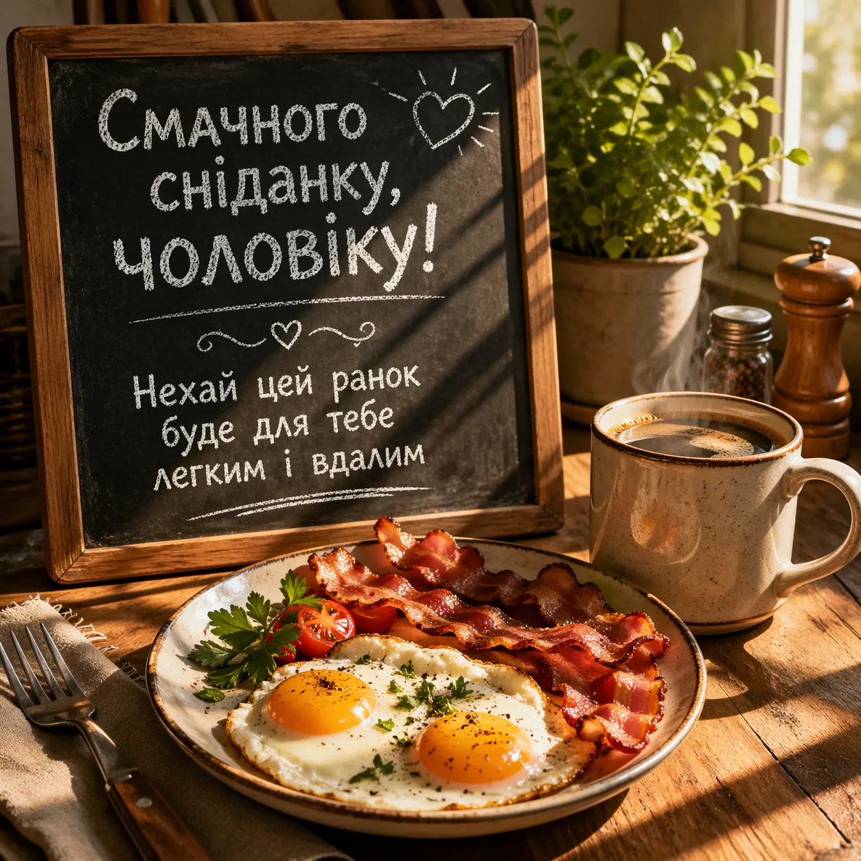 Доброго ранку, чоловіку: душевні та прикольні картинки для найкращого початку дня