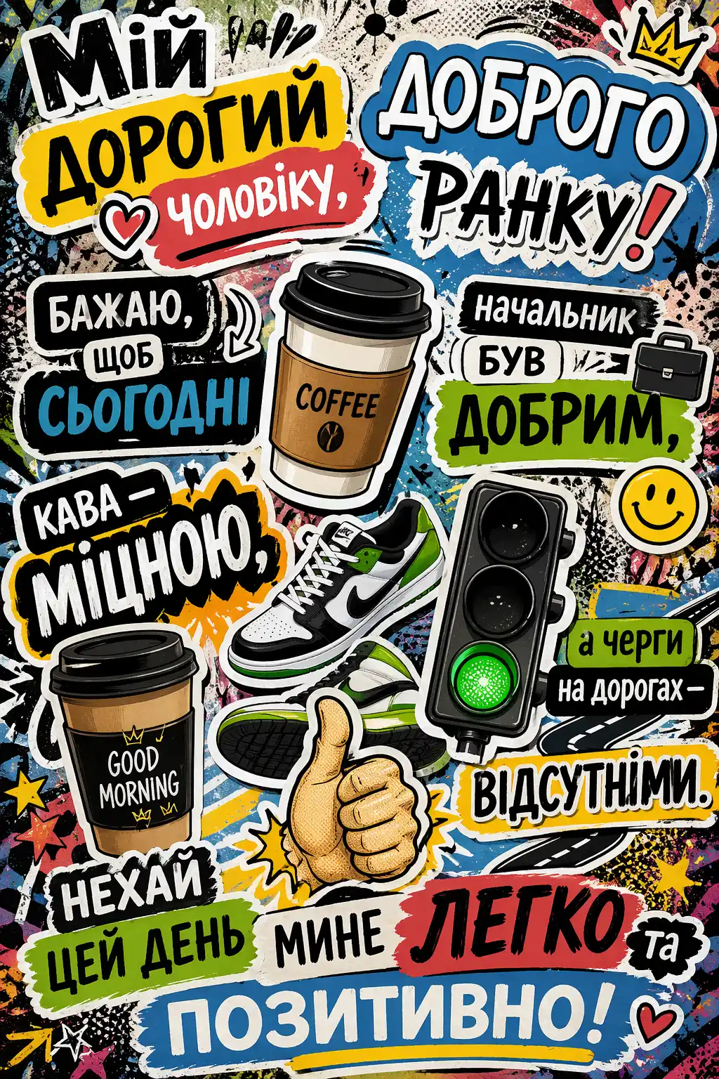 Доброго ранку, чоловіку: душевні та прикольні картинки для найкращого початку дня
