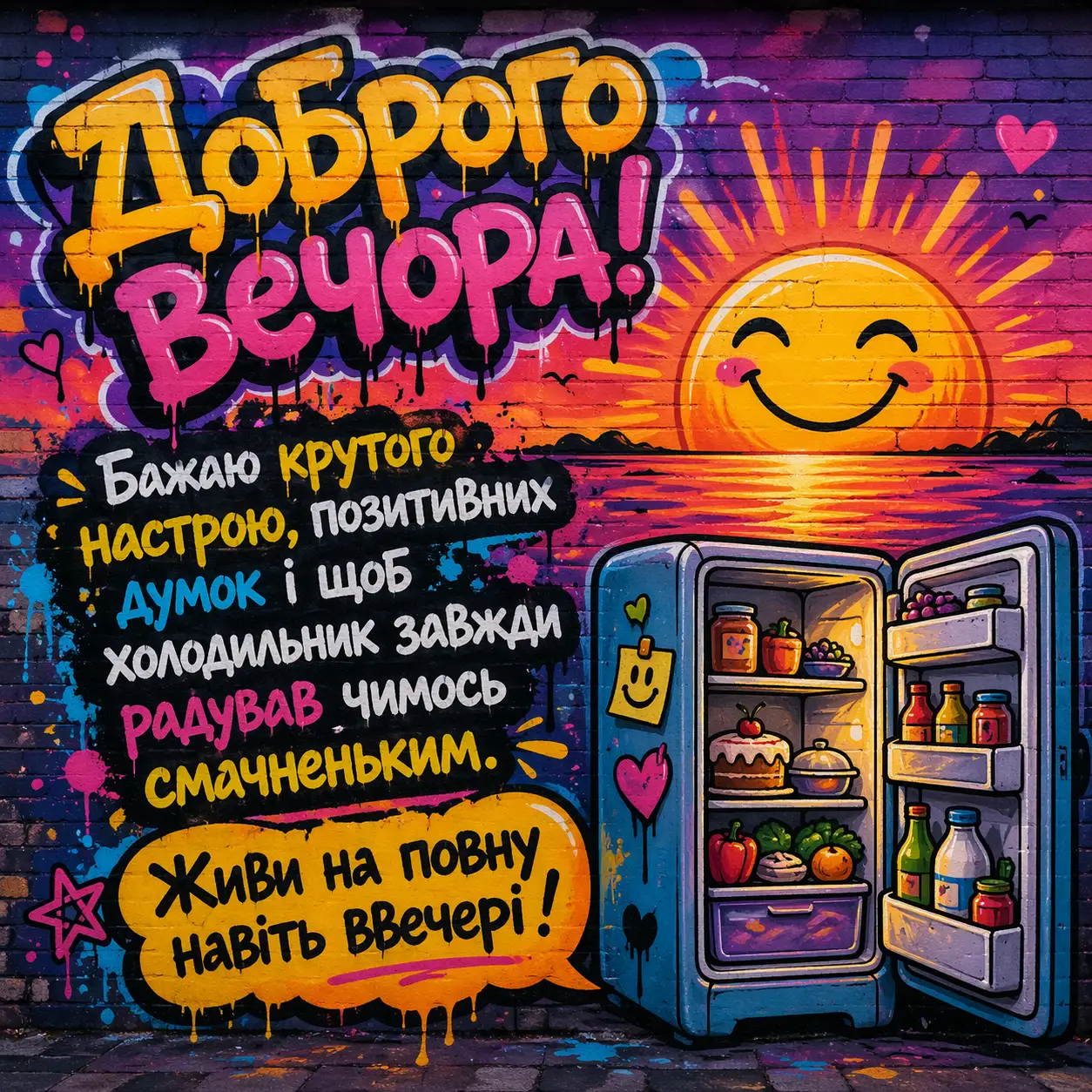 Приколи та побажання доброго вечора: кумедні картинки для гарного настрою