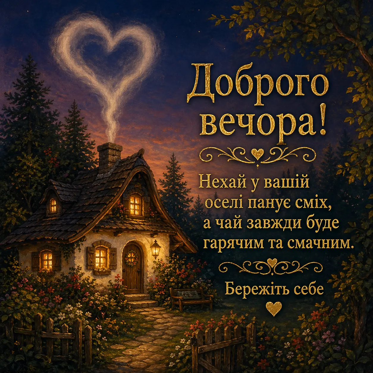 Приколи та побажання доброго вечора: кумедні картинки для гарного настрою