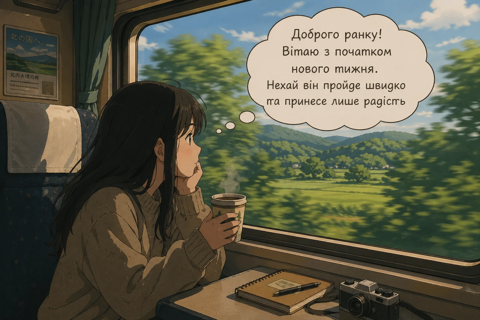 Доброго ранку, з початком нового тижня: душевні листівки та щирі побажання
