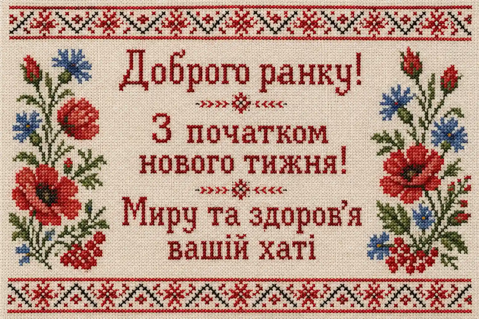 Доброго ранку, з початком нового тижня: душевні листівки та щирі побажання