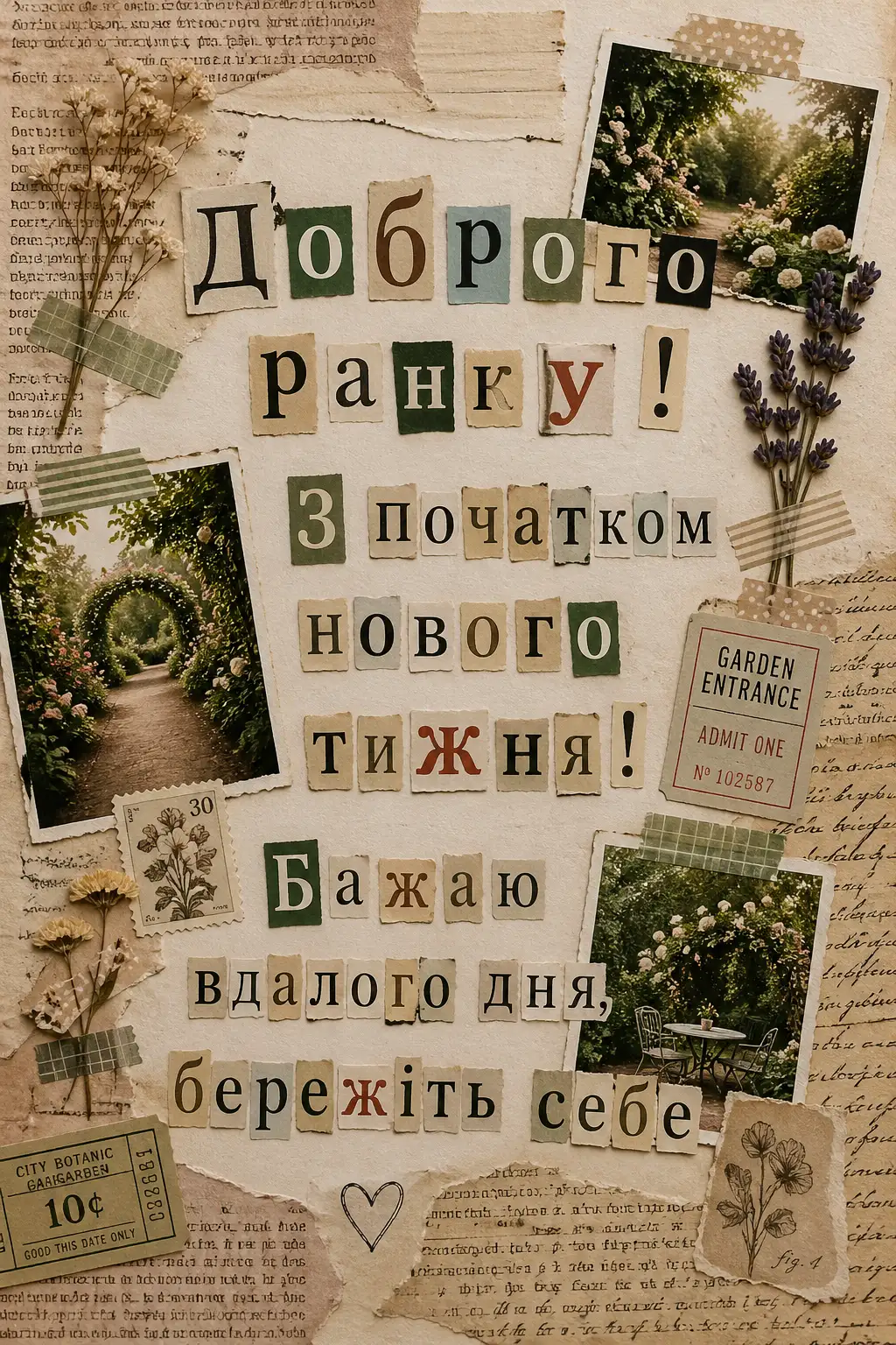 Доброго ранку, з початком нового тижня: душевні листівки та щирі побажання