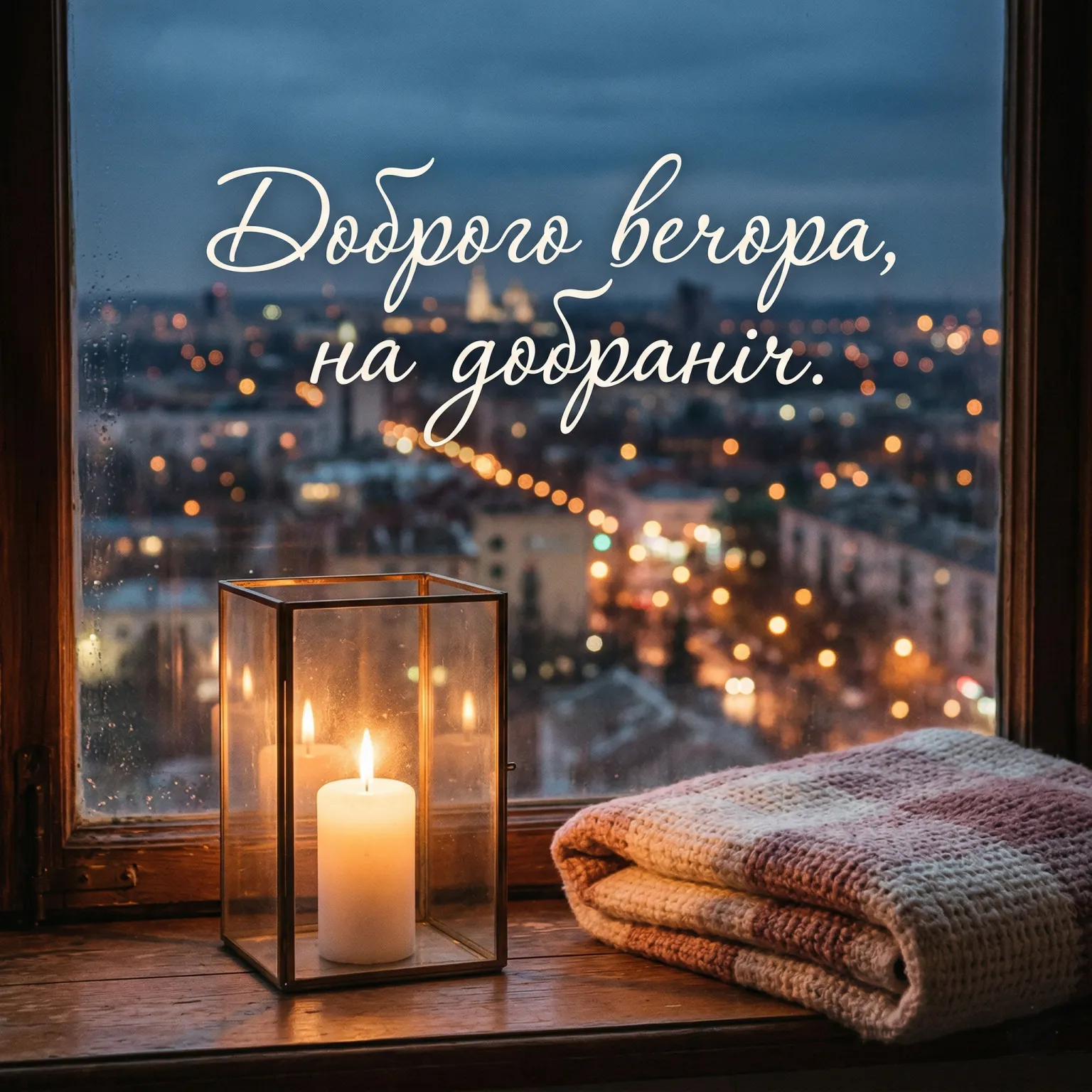 Доброго вечора та на добраніч: найкращі картинки та душевні побажання