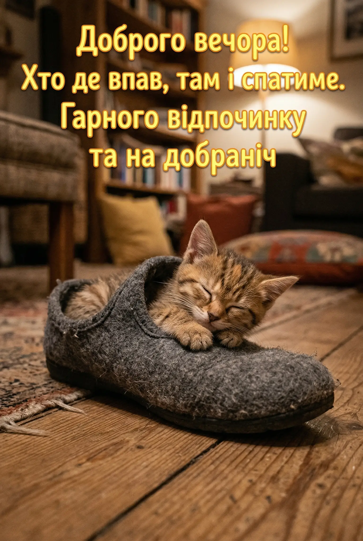 Доброго вечора та на добраніч: найкращі картинки та душевні побажання