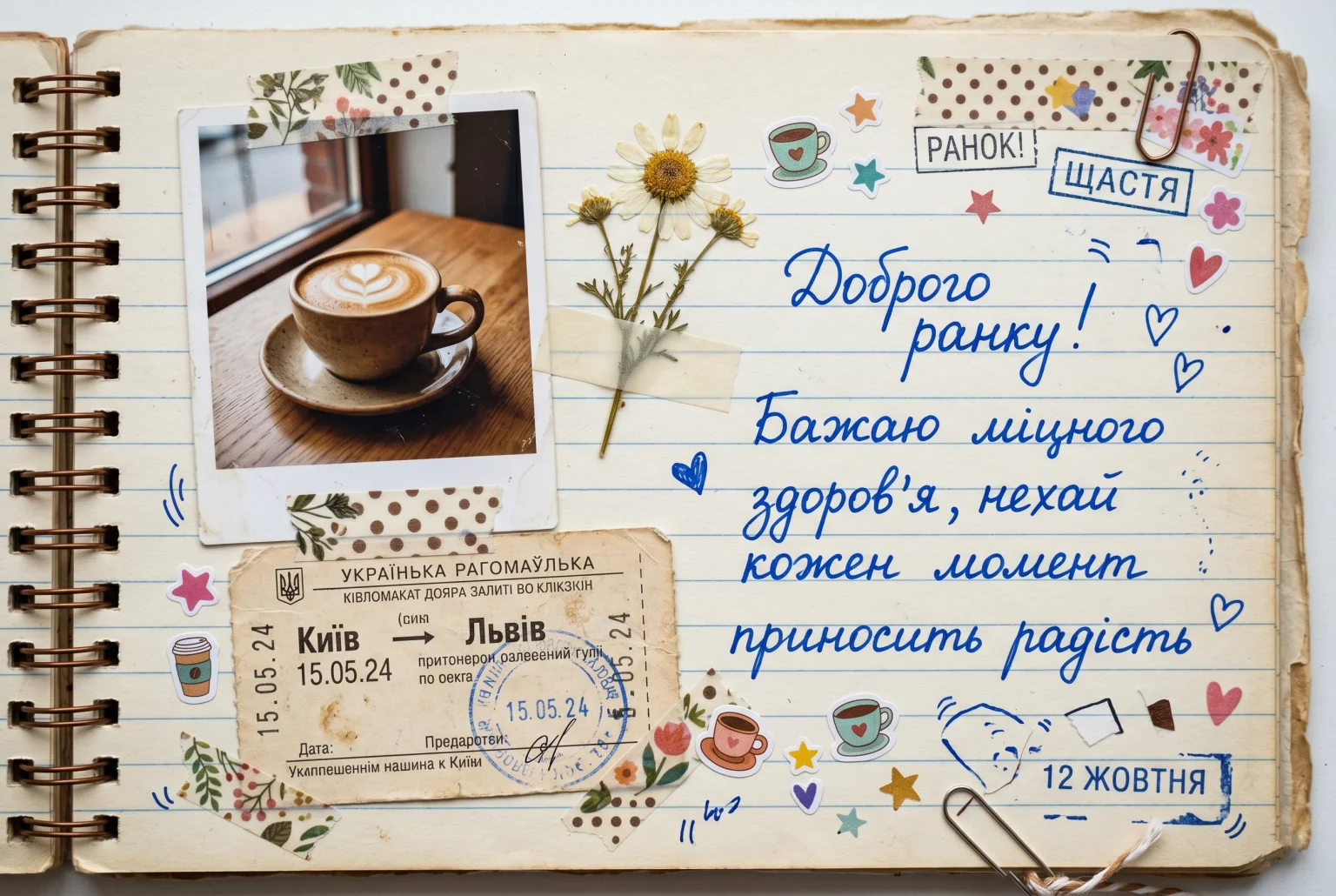 Доброго ранку, бажаю здоров’я: душевні картинки та щирі вітання для близьких